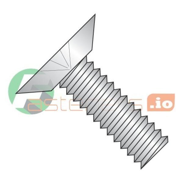 #10-24 x 1/2 in Phillips Flat Machine Screw, Plain 18-8 Stainless Steel, 3000 PK, Newport Fasteners, Mfr#: 242942